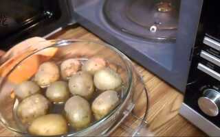 Как отварить картошку в микроволновке для салата