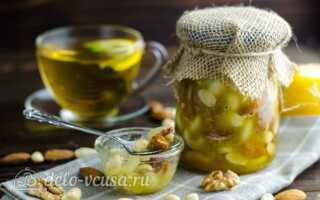 Орехи залитые медом как делать