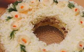 Салат невеста с пекинской капустой рецепт