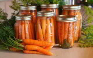 Маринованная морковь на зиму в банках рецепты